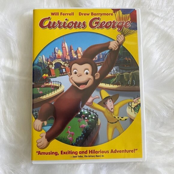 Curious George - The Movie. Will Ferrell. Drew Barrymore. DVD - Picture 2 of 5